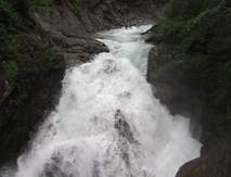 Rakousko červenec 2013 Krimmelské vodopády