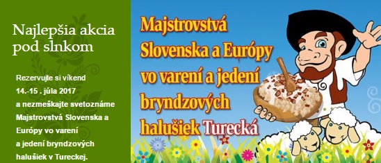 Halušky Fest Turecká